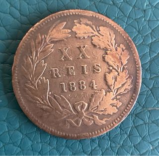 Moneda Portuguesa 1884