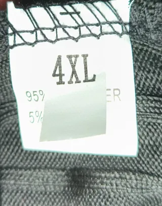 Blusa larga oversize negra