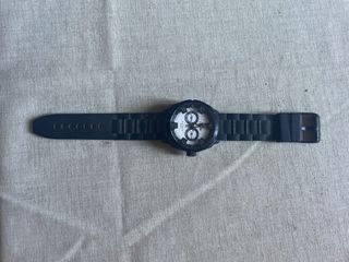 Reloj Lotus Negro y Plateado