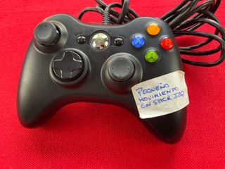 Mando Xbox 360 con cable negro