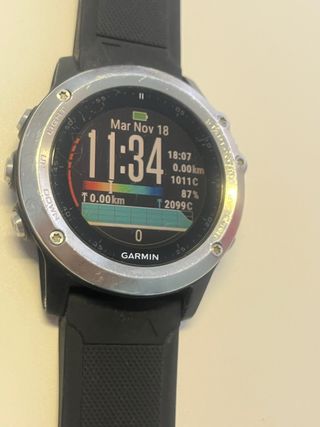 Garmin Fenix 3 HR Negro Bisel metálico