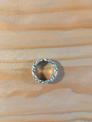 Anillo trenzado plata