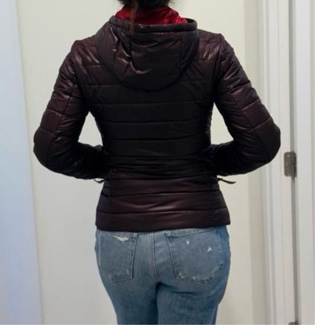 Casaca Bally Marrón con Capucha