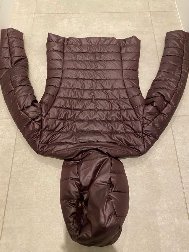 Casaca Bally Marrón con Capucha