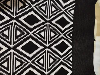 Falda con estampado geométrico