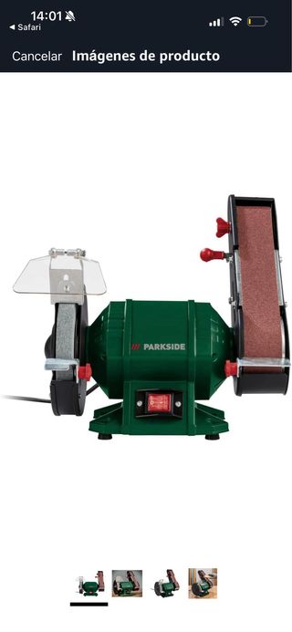 Lijadora de banda Parkside PSBS 240 C2