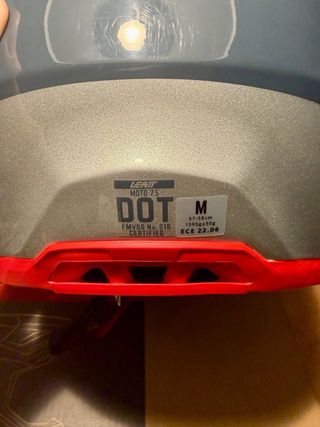 Casco Leatt 7.5 + Gafas Velocity 4.5