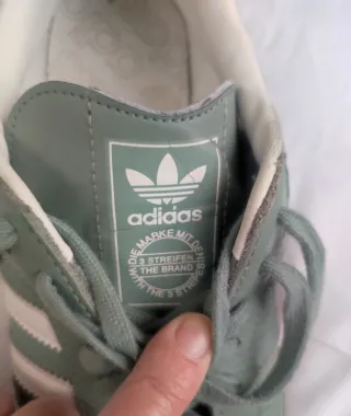 Adidas Samba Donna Silver Green