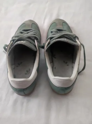 Adidas Samba Donna Silver Green