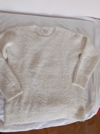 Maglione donna invernale bianco taglia unica