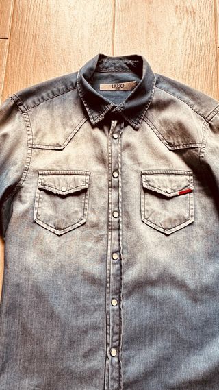 Camisa vaquera Liu Jo hombre azul talla M