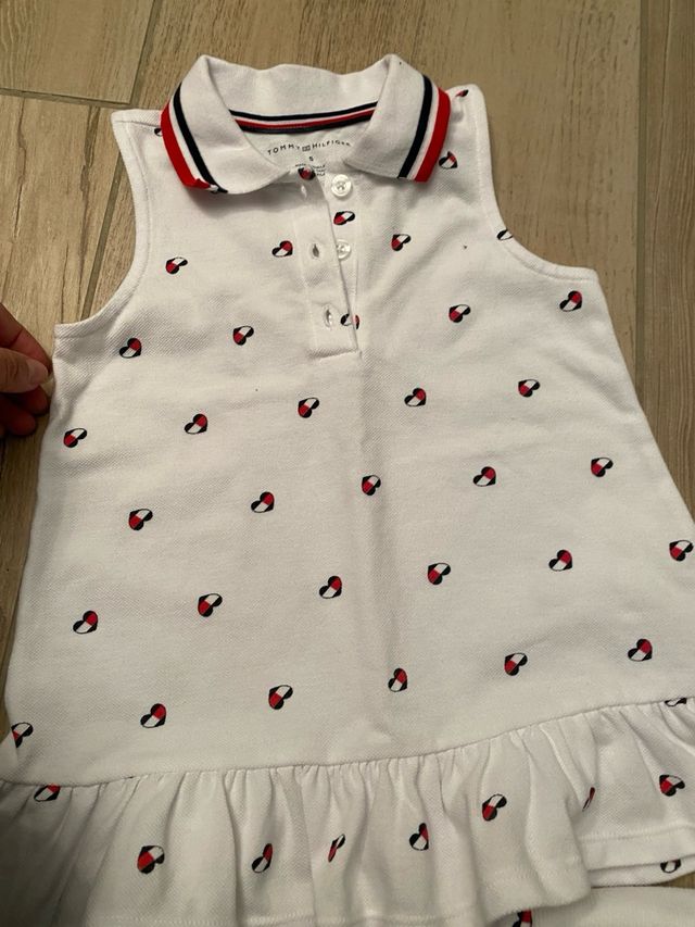 Conjunto Tommy Hilfiger niña blanco