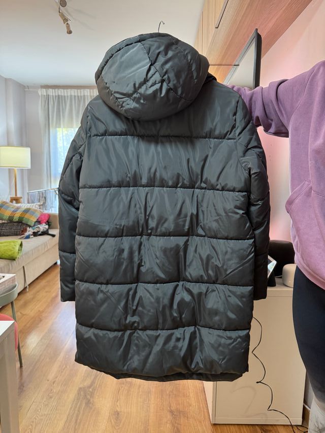 Abrigo Only gris talla L