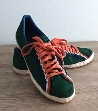 Zapatillas El Ganso Azul y Verde
