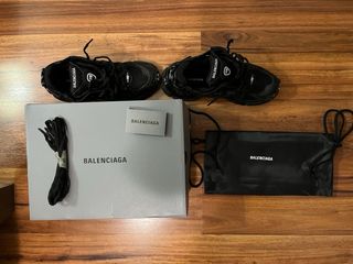 Balenciaga Runner Sneakers Total Black - 41 - New