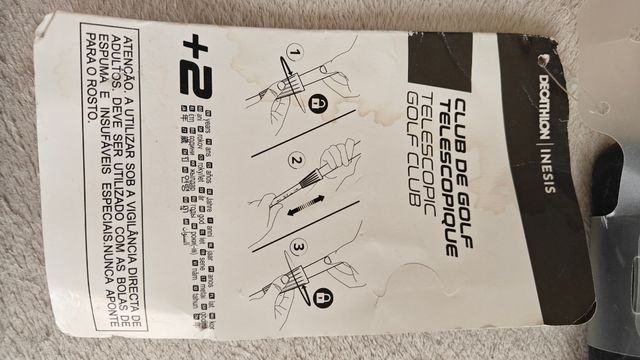 Palo golf niños y pack de bolas