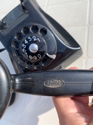 Telefono vintage bachelite funzionante
