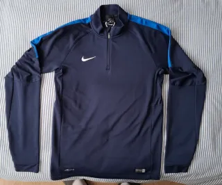 Chaqueta Nike Dri-Fit Media Cremallera Azul