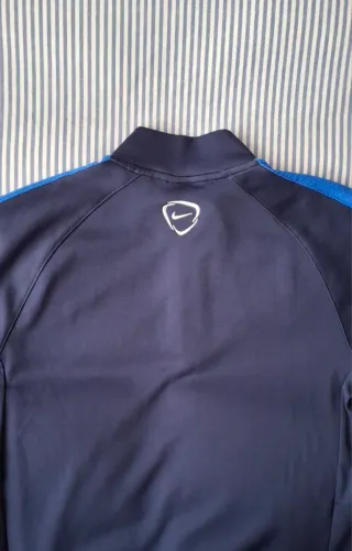 Chaqueta Nike Dri-Fit Media Cremallera Azul