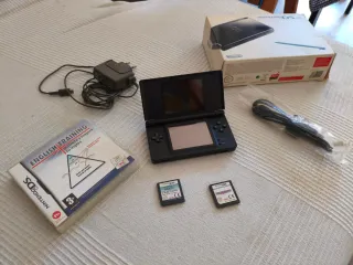 Nintendo DS Lite Negra + Inglés y Brain Training