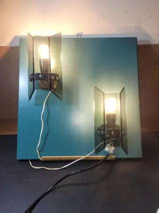 Set Applique Veca Murano anni '60 + console