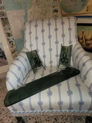 Set Applique Veca Murano anni '60 + console