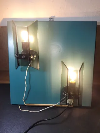 Set Applique Veca Murano anni '60 + console