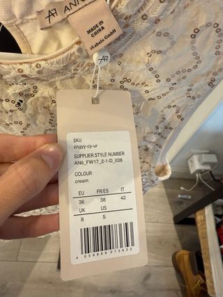 Camisa pedrería Anna Field talla 36