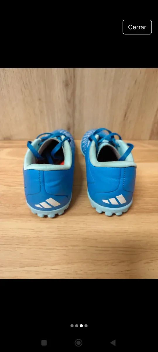 Adidas Predator multitaco azul/blanco