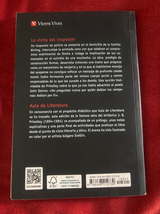 LA VISITA DEL INSPECTOR N/C (Spanish Edition)