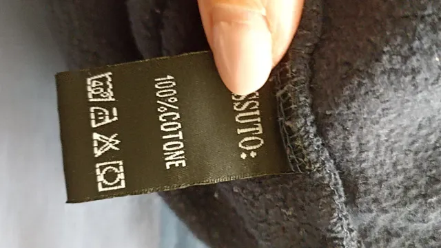 Felpa Frankie Garage ragazzo blu/grigio