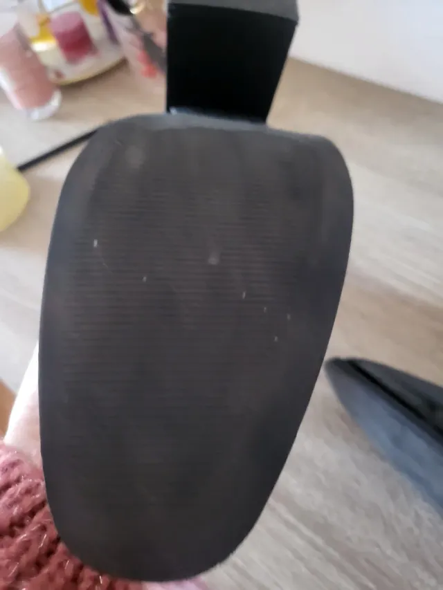 Botas negras Primark efecto piel cocodrilo