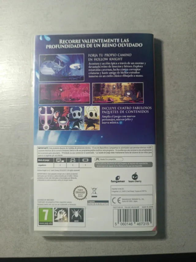 Hollow Knight Nintendo Switch