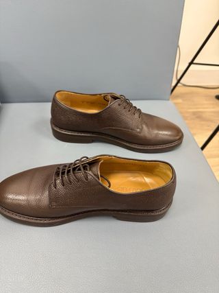 Zapatos Scalpers Marrones Piel