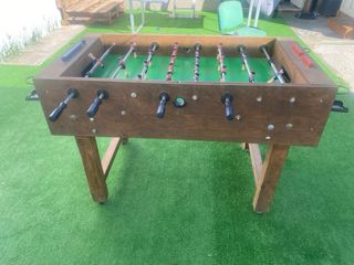 Futbolín madera maciza