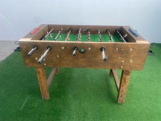 Futbolín madera maciza