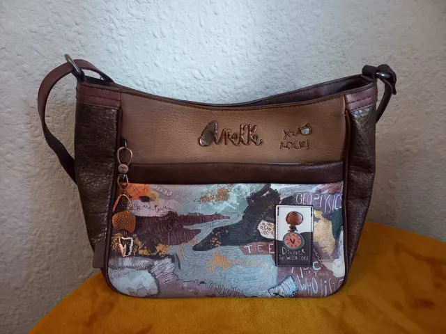 Bolso Anekke Multicolor y Marrón