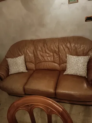 Divano in pelle 3 posti