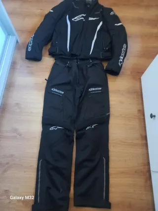 Conjunto Moto Alpinestars Negro