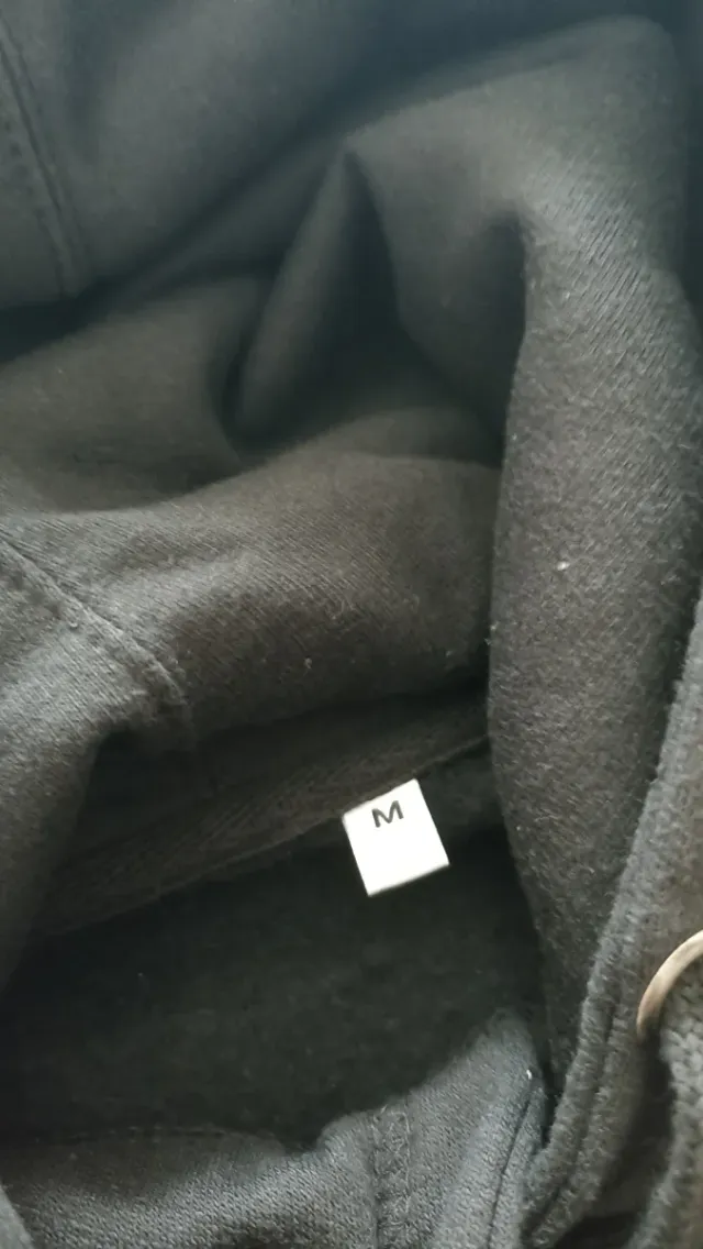 Felpa ragazzo nera con stampa