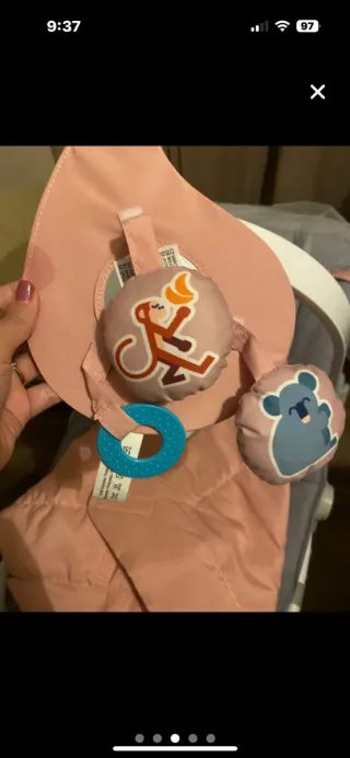 Hamaca para bebé con mosquitera