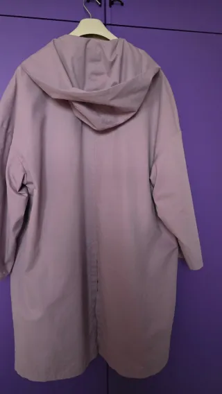Trench donna lilla