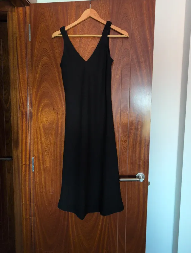 Vestido Negro Zara