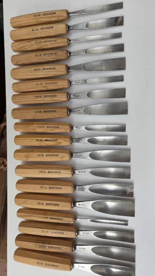 Gubias Pfeil y tengo cedro de brasil para tallar.