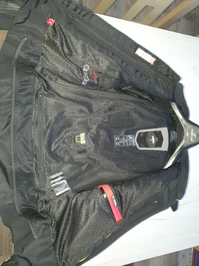 Chaqueta de Moto Alpinestars Negra