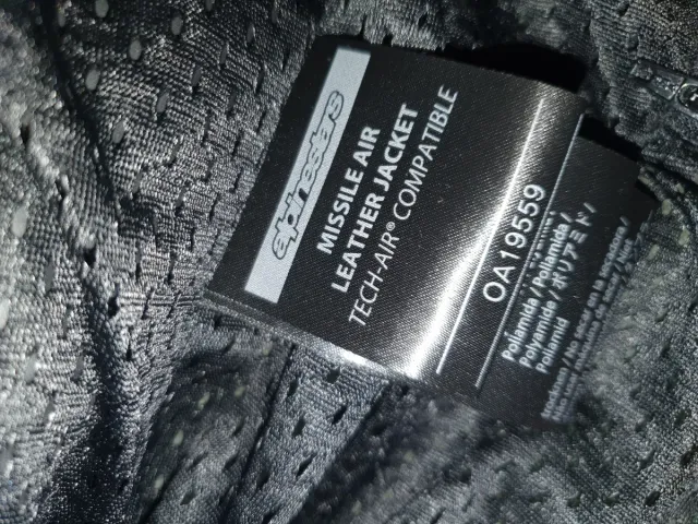 Chaqueta de Moto Alpinestars Negra