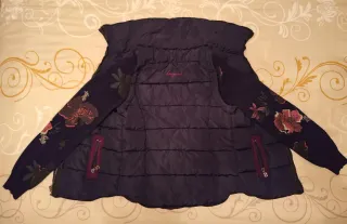 Cazadora Chaleco Desigual Niña 13-14 Años
