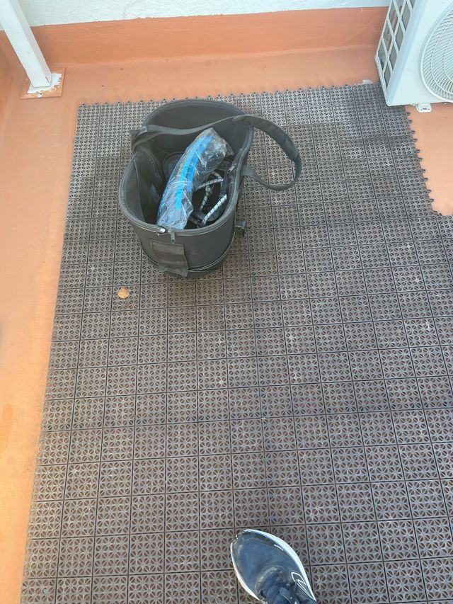 Cesta perro y guardabarros bici