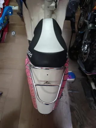 Moto Eléctrica Infantil Rosa