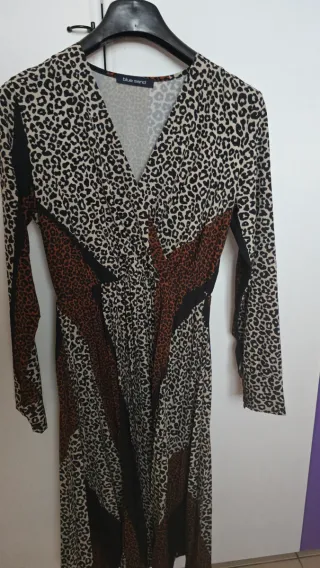 Abito Blue Sand animalier